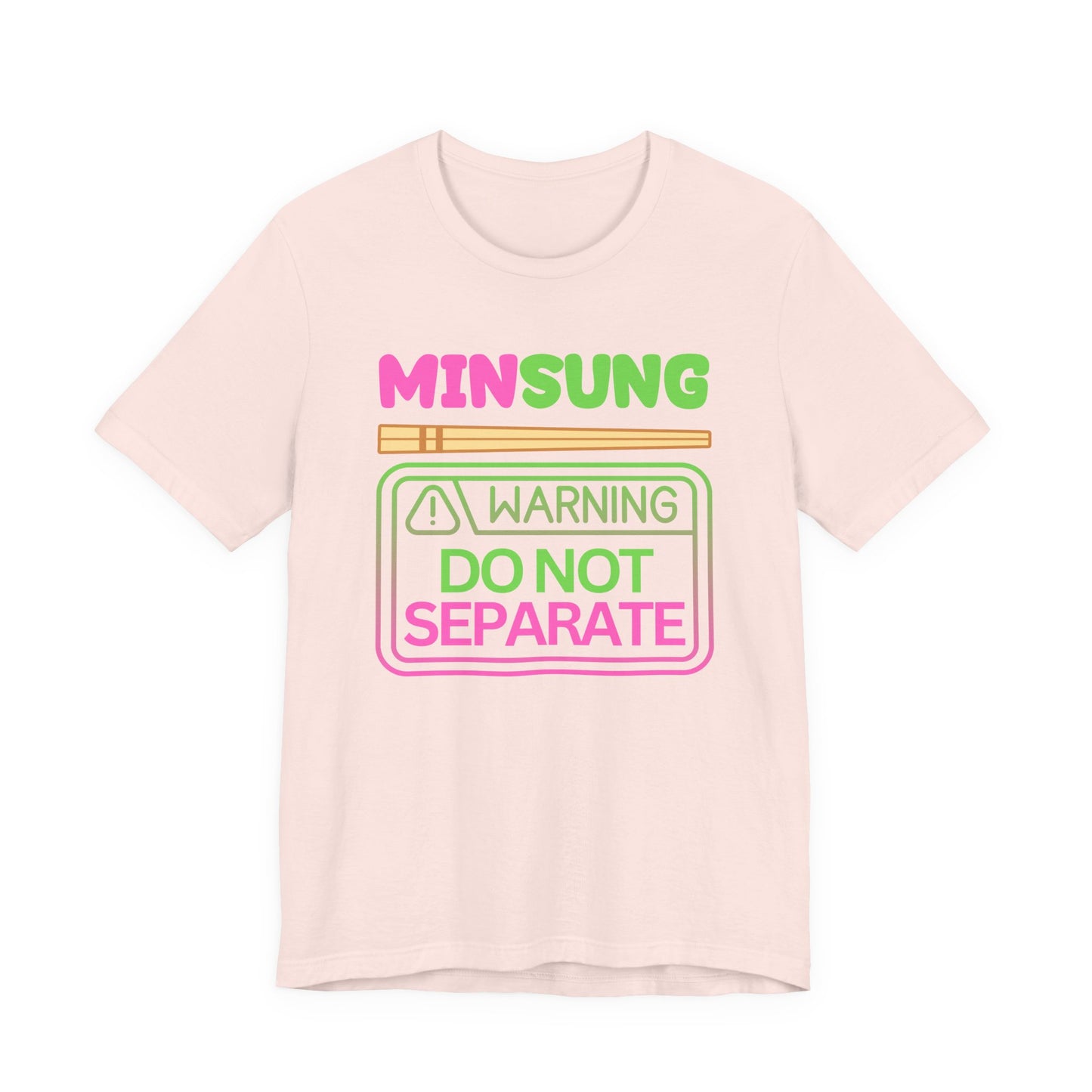 MINSUNG Chopsticks T-Shirt Do Not Separate Minsung Shirt Leeknow Hannie Gift Kpop tshirt SKZ Fan Gift for Stay Kpop Fans Minsung Concert Tee