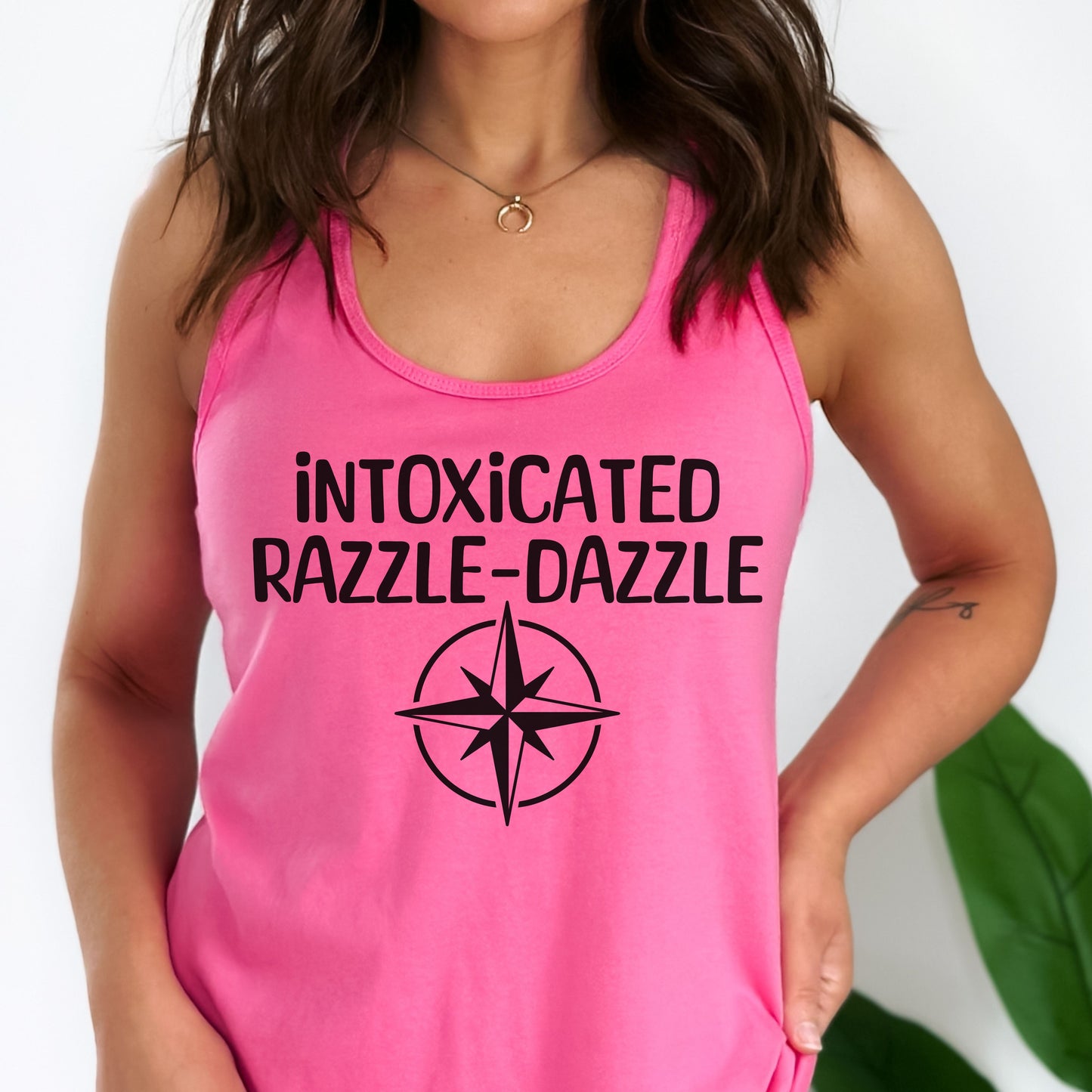 Stay SKZ Racerback Tank Top, Intoxicated Razzle Dazzle Top Line Tank, Stray Kids Fan Made Tank, Kpop Gift for Stay, Concert Outfit, KPop in Public