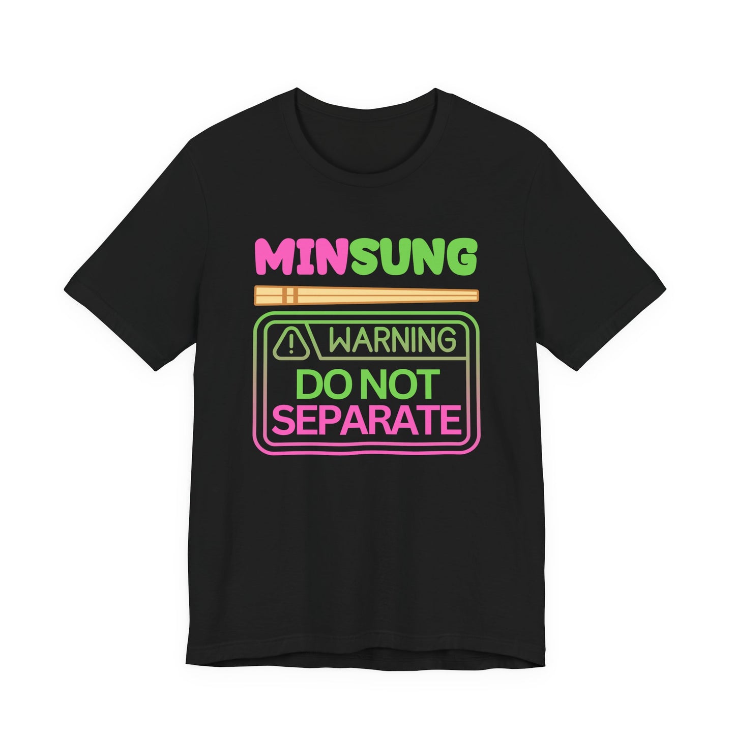 MINSUNG Chopsticks T-Shirt Do Not Separate Minsung Shirt Leeknow Hannie Gift Kpop tshirt SKZ Fan Gift for Stay Kpop Fans Minsung Concert Tee
