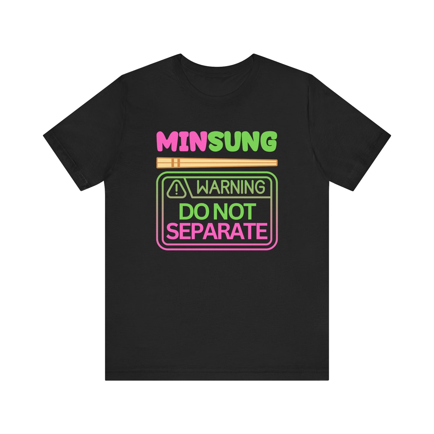 MINSUNG Chopsticks T-Shirt Do Not Separate Minsung Shirt Leeknow Hannie Gift Kpop tshirt SKZ Fan Gift for Stay Kpop Fans Minsung Concert Tee